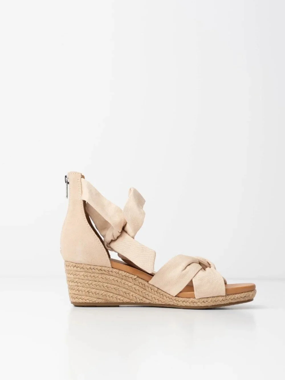 UGG Women's Yarrow Espadrille Wedge Sandals Size 8
